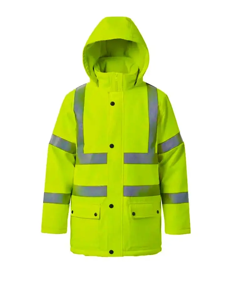 Parka térmica amarilla fluor
