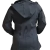 ABRIGO SOFTSHELL MUJER CON GORRO DESMONTABLE - Imagen 2