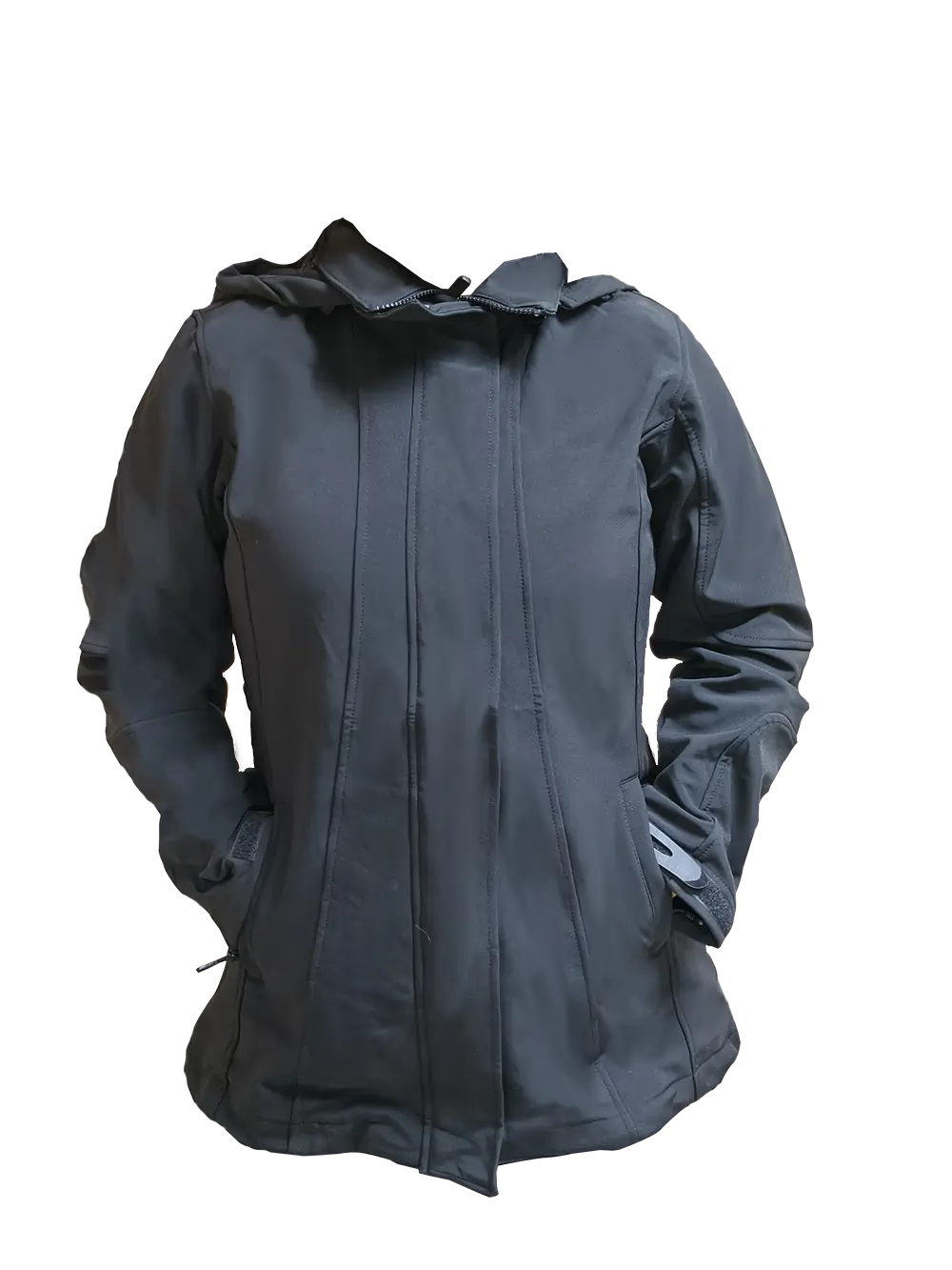 abrigo softshell frente