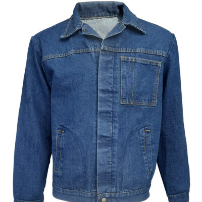 chaqueta de mezclilla prelavada