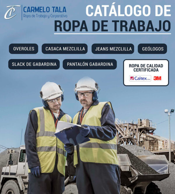 Carmelo Tala – Ropa de trabajo, Ropa Corporativa, Ropa Fluor, Ropa ...