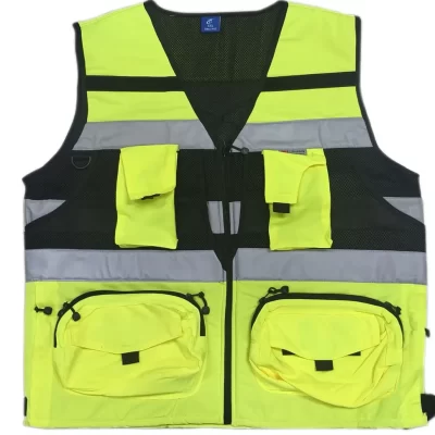 Geologo minero amarillo