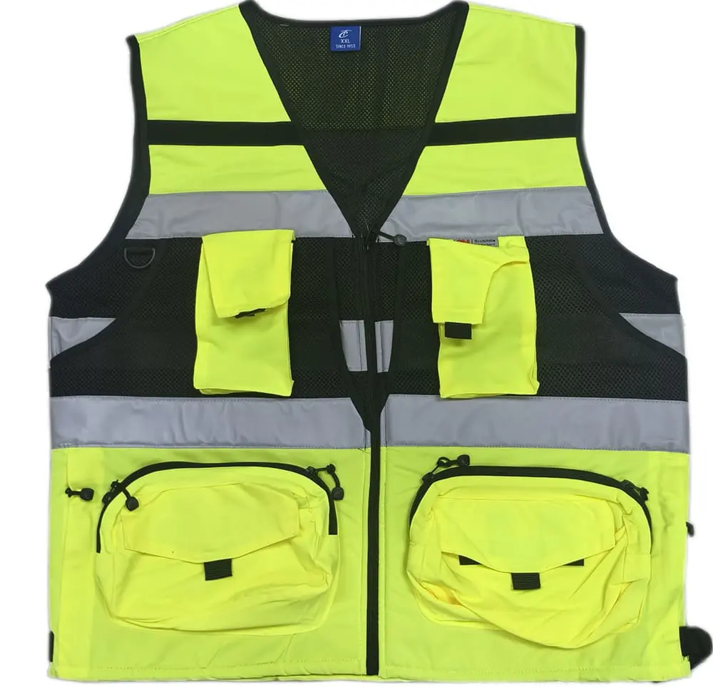 Geologo minero amarillo