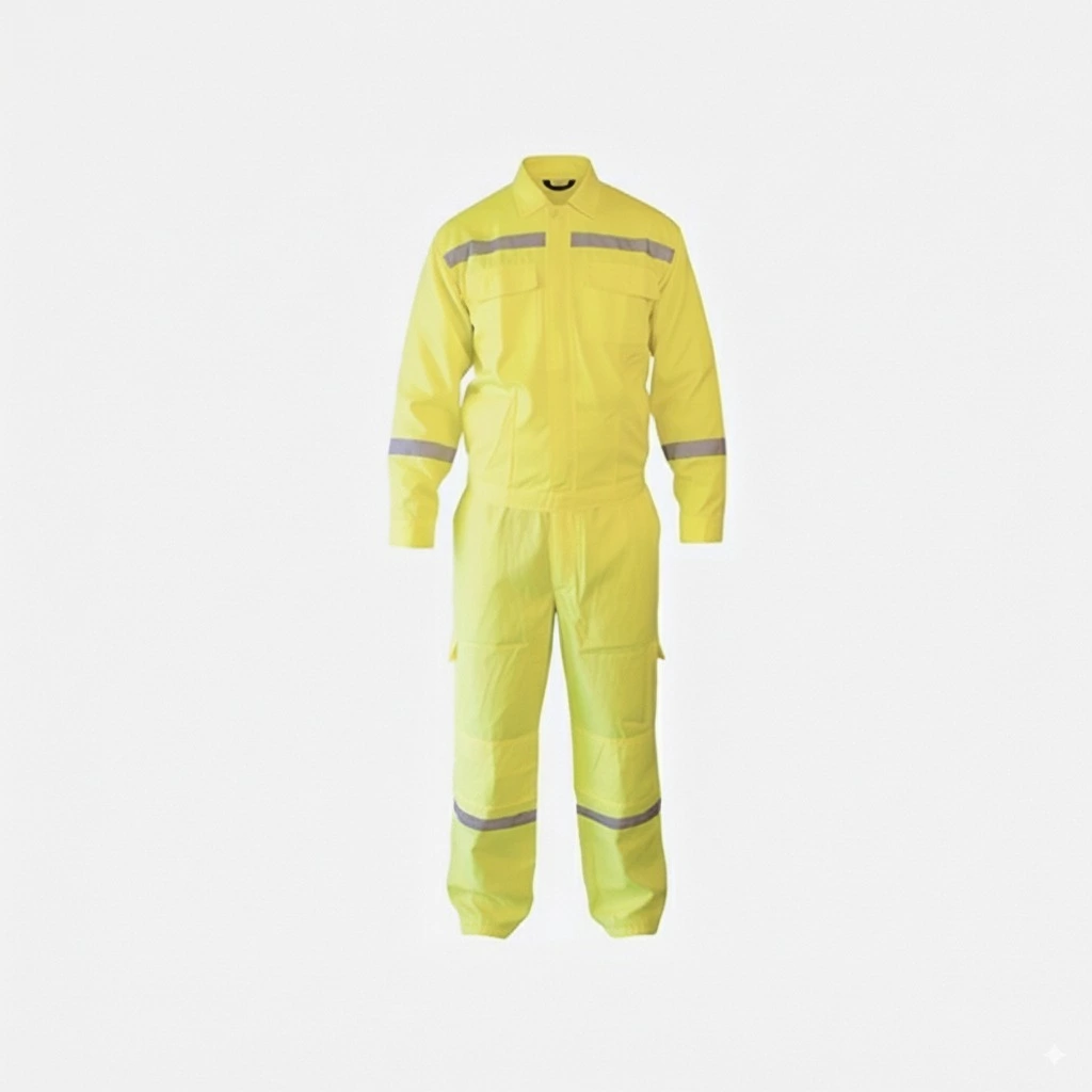 Conjunto slack amarillo fluor