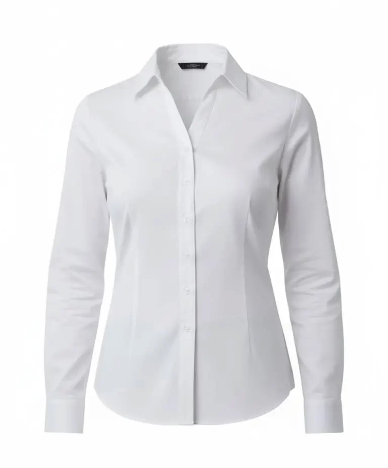 Blusa Oxford blanca