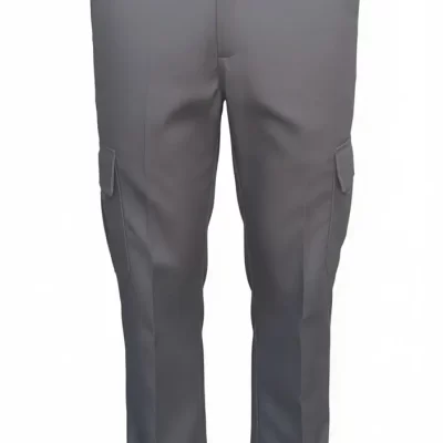 pantalón cargo de vestir gris