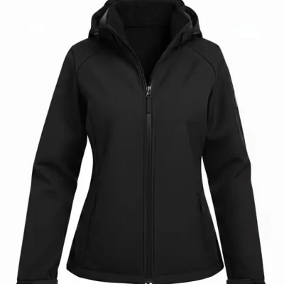 Softshell de mujer negro