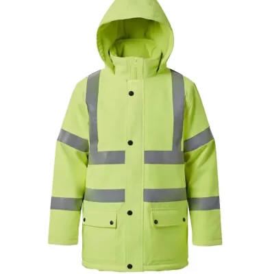 parka amarilla fluor